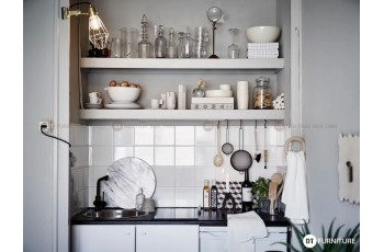 ​7 cách biến hóa nội thất phòng bếp cho không gian khiêm tốn